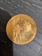 22karaat gouden Penning 'Maanlanding 1969' - Goud 13 gram, Ophalen of Verzenden, Goud