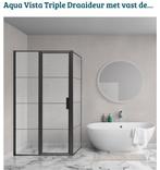 Zwarte industriële douchewand 90x200cm, Ophalen, Nieuw, Met douche