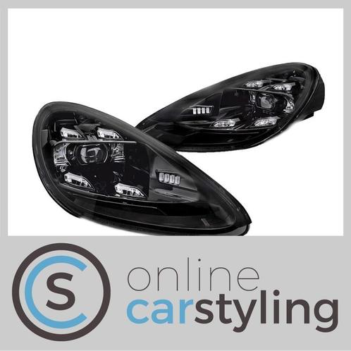 FULL LED Koplampen Porsche Cayenne Zwart, Auto-onderdelen, Verlichting, Porsche, Nieuw, Ophalen of Verzenden
