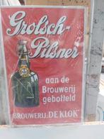 GROLSCH PILSENER RECLAMEPLAAT, Verzamelen, Merken en Reclamevoorwerpen, Ophalen of Verzenden, Zo goed als nieuw, Reclamebord