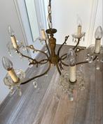 Kristallen Kroonluchter - Werkend!, Ophalen of Verzenden, Gebruikt, Glas