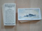 Modern Naval Craft complete set 50 cigarette cards 1939, Ophalen, Marine, Overige gebieden, Overige typen