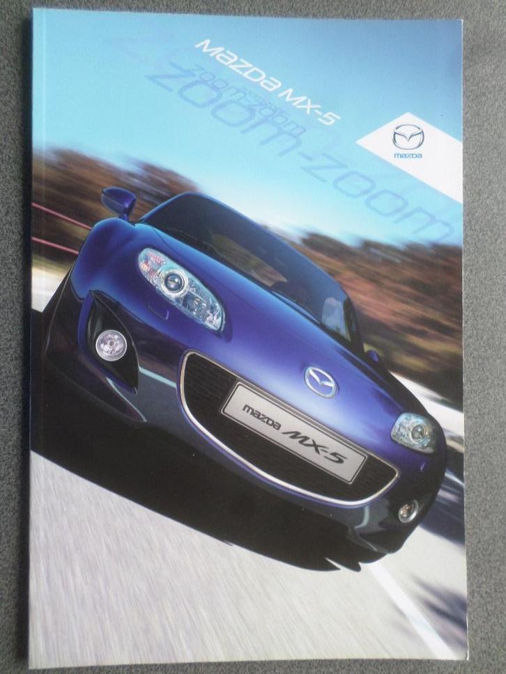 Mazda MX-5 NC Brochure, Boeken, Auto's | Folders en Tijdschriften, Zo goed als nieuw, Mazda, Ophalen of Verzenden