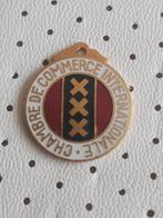 Prachtig schildje Amsterdam 1929!, Verzamelen, Ophalen of Verzenden, Nieuw, Stad of Land, Speldje of Pin