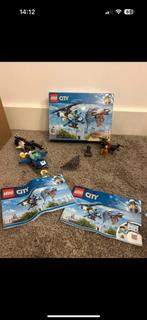 Lego city 60207 - politie helikopter en drone, Ophalen of Verzenden