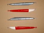 200 grams Speed-jig pilkers in diverse kleuren, Watersport en Boten, Hengelsport | Zeevissen, Ophalen of Verzenden, Nieuw, Dobber of Lood