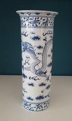 Antieke Aziatische vaas met draak, Antiek en Kunst, Ophalen of Verzenden