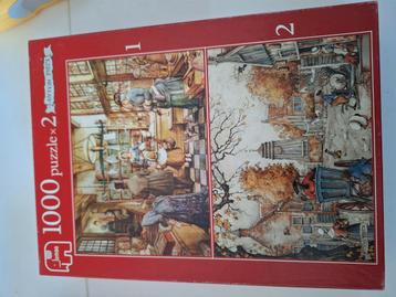 1000 st puzzels. beschikbaar voor biedingen