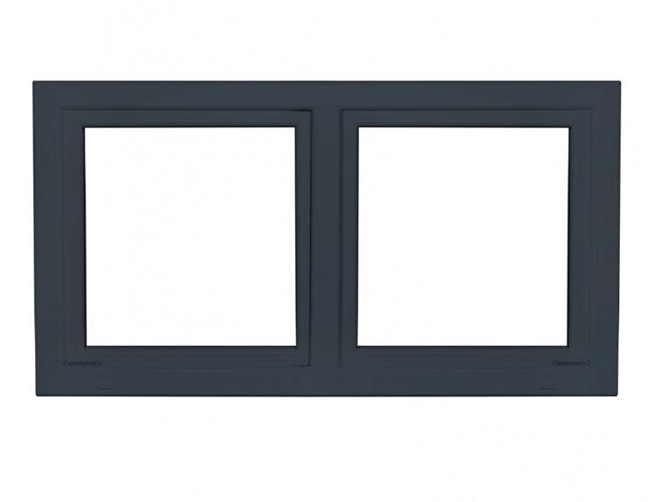 Kunststof kozijn draaikiep draaikiep antraciet DIVERSE MATEN, Doe-het-zelf en Verbouw, Kozijnen en Schuifpuien, Nieuw, Kunststof