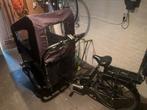 Bakfiets met huif - Troy, Overige merken, 4 kinderen of meer, Gebruikt, Huif
