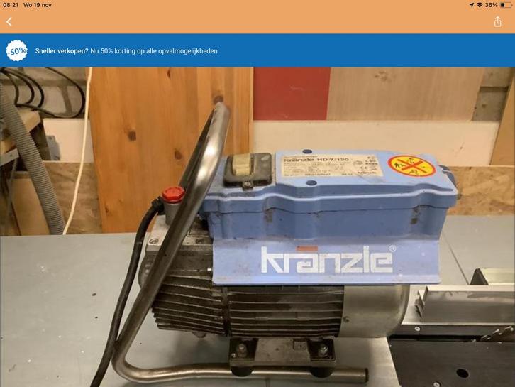 Te koop voor weinig Kranzle hogedrukreiniger met mankement, Tuin en Terras, Hogedrukreinigers, Gebruikt, Elektrisch, Ophalen