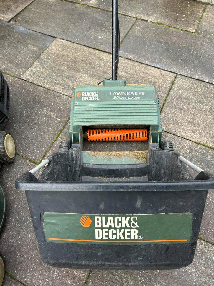 B&D GD200 Verticuteermachine - Gazonbeluchter, Tuin en Terras, Verticuteermachines, Gebruikt, Elektrisch, Ophalen