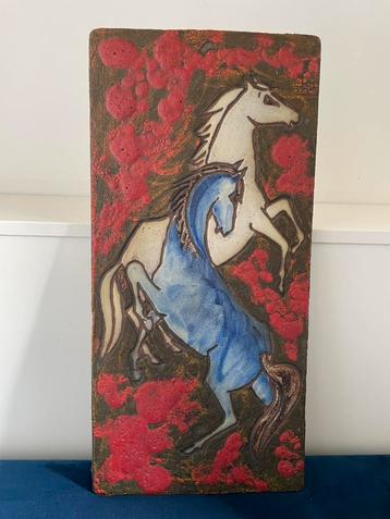 Zeldzame vintage RUSCHA KERAMIK wandplaat | 1950-1970 beschikbaar voor biedingen