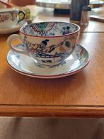 Antiek kop en schotel Société Céramique Timor, Ophalen of Verzenden