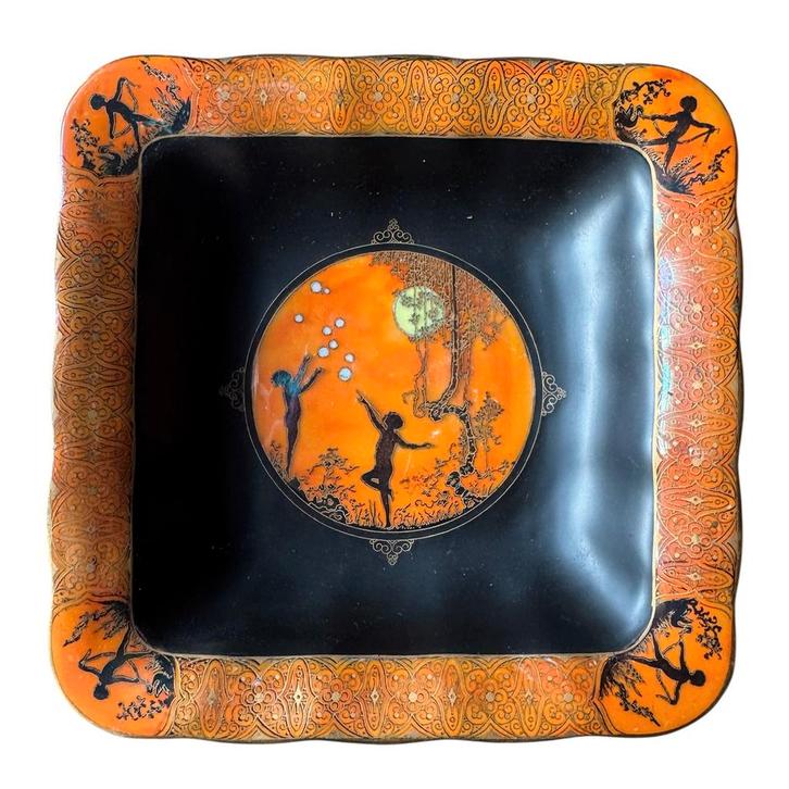 Moonlight Cameo / Carlton Ware / circa 1925, Antiek en Kunst, Antiek | Keramiek en Aardewerk, Ophalen of Verzenden
