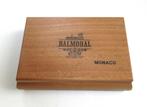 Vintage Balmoral Monaco houten sigarettendoos., Gebruikt, Ophalen of Verzenden, Asbak