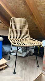 Eetkamer stoel, Huis en Inrichting, Stoelen, Ophalen, Kunststof, Bruin, Zo goed als nieuw