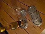 Zack rvs onderzetters voor fles en glazen, Huis en Inrichting, Ophalen of Verzenden, Zo goed als nieuw, Glas of Kopje