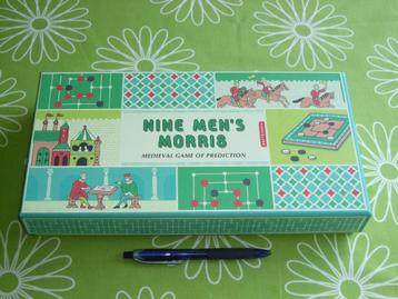 Nine Men's Morris - bordspel beschikbaar voor biedingen