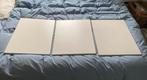 3 Witte Ikea kast plank, Caravans en Kamperen, Ophalen, Zo goed als nieuw