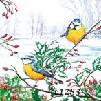 Servetten decoupage/bullet journal – KERST/Winter – L1283, Verzenden, Nieuw, Materiaal