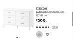 Ladekast, Ophalen, Zo goed als nieuw, 25 tot 50 cm, Minder dan 100 cm