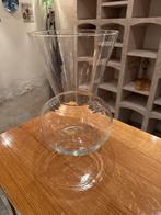 Glazen Bloemenvaas - Overcompleet!, Wit, Ophalen of Verzenden, Minder dan 50 cm, Glas