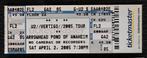 U2 VERTIGO TOUR ongebruikt Concert Ticket 02/04/2005 Anaheim, Ophalen of Verzenden, Nieuw, Foto of Kaart