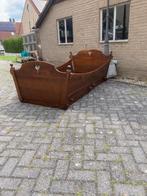 Antiek Kajuit bed met laden onderin. 200x90, Ophalen