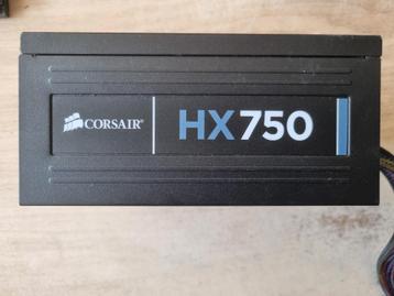 Te koop voeding Corsair HX 750 / 750 Watt Modulair beschikbaar voor biedingen
