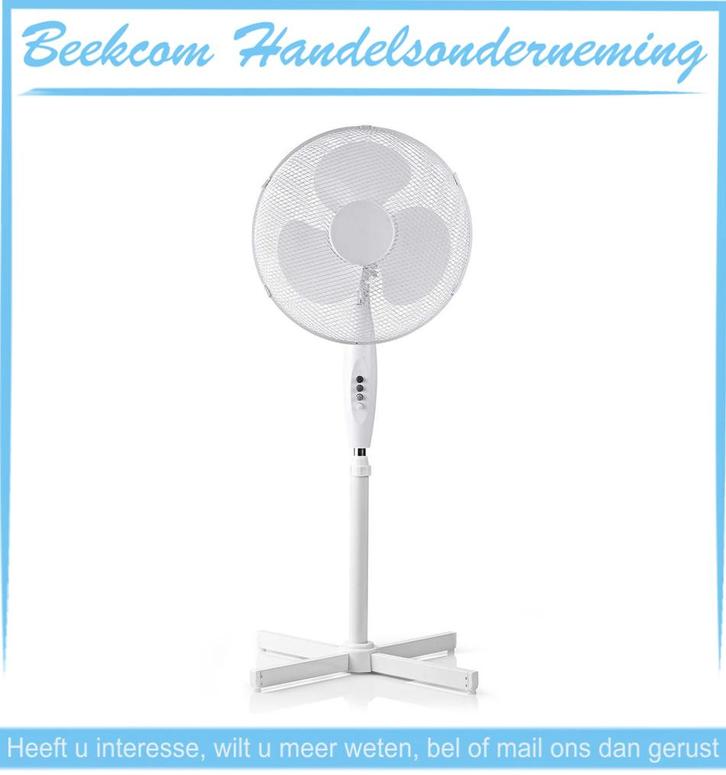 Stand ventilator, Witgoed en Apparatuur, Ventilatoren, Nieuw, Statiefventilator, Ophalen of Verzenden