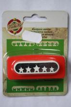 Make me rand ornamentpons venster sterren 1,0x4,8cm, Verzenden, Nieuw, Kerst, Pons of Mal