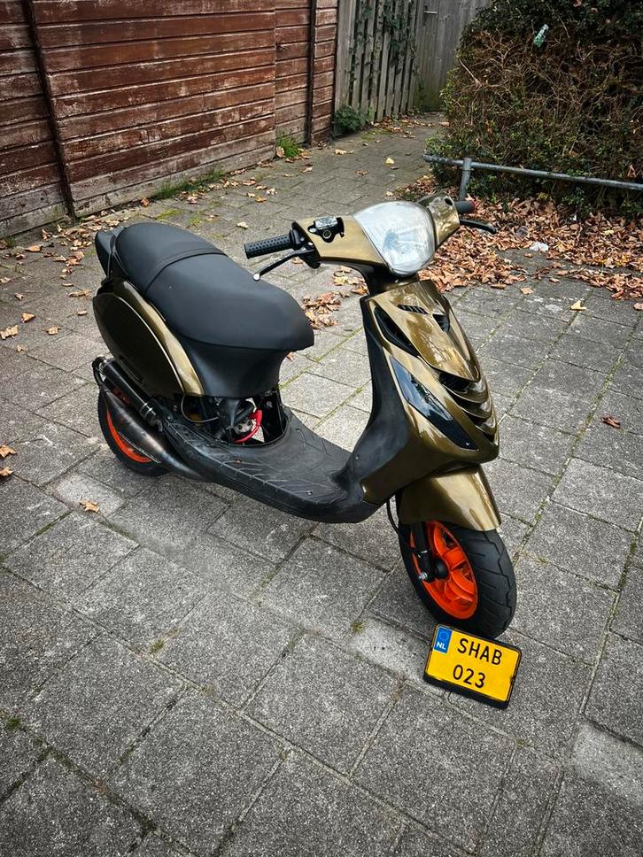 sprinter zip 77cc, Fietsen en Brommers, Scooters | Piaggio, Zo goed als nieuw, Zip, Tweetakt, Ophalen