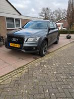 Audi Q5 2.0 Tfsi Quattro 165KW Tiptr 2012 Grijs nl auto, 1730 kg, Zwart, 4 cilinders, Leder en Stof