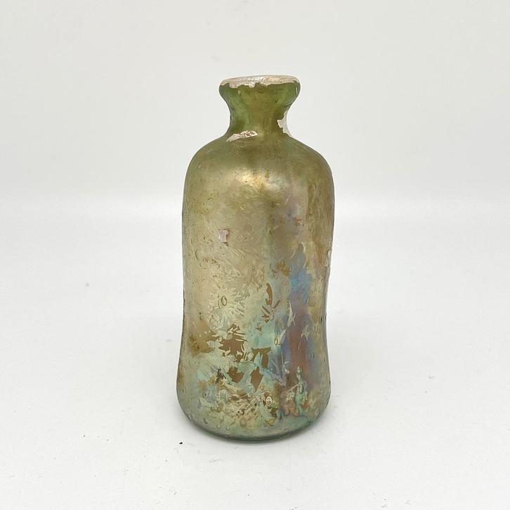 Medicijnflesje - 17e eeuw - bodemvondsten - antiek glaswerk, Antiek en Kunst, Antiek | Glas en Kristal, Ophalen of Verzenden