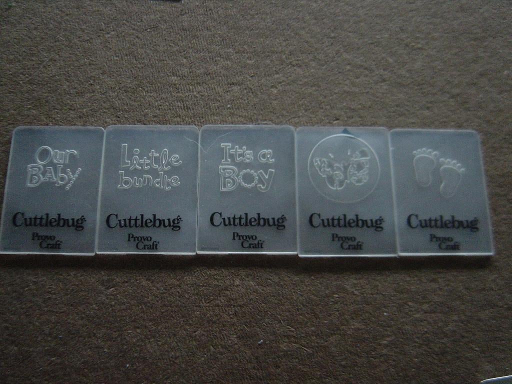 Cuttle  bug embossing mal, Hobby en Vrije tijd, Kaarten | Zelf maken, Ophalen of Verzenden, Zo goed als nieuw, Overige thema's