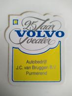 25 JAAR VOLVO DEALER.  Autobedrijf J.C.van Bruggen bv. Purme, Verzamelen, Stickers, Ophalen of Verzenden, Zo goed als nieuw