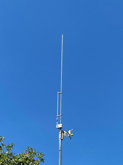 Fm antenne met 15 meter coax kabel en stekker Type J stick, Telecommunicatie, Antennes en Masten, Zo goed als nieuw, Antenne, Ophalen
