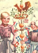 979214 Volendam Klederdracht 1972 Palmpasen Gelopen, Ophalen of Verzenden, 1960 tot 1980, Gelopen, Noord-Holland