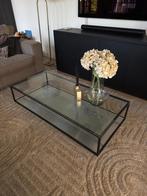 Glazen salontafel Westwing krasvrij, Huis en Inrichting, Tafels | Salontafels, 100 tot 150 cm, Zo goed als nieuw, Minder dan 50 cm