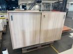 Schuifdeurkasten groot en klein 2 stuks, Huis en Inrichting, Kasten | Roldeurkasten en Archiefkasten, Zo goed als nieuw, Minder dan 100 cm