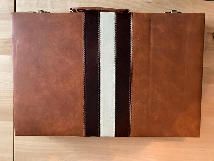 Backgammon, Hobby en Vrije tijd, Gezelschapsspellen | Bordspellen, Gebruikt, Ophalen of Verzenden