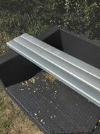 Aluminium U profielen voor balkon/balustrade of hekwerk, Ophalen, Zo goed als nieuw, Aluminium