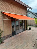 Groot LUXAFLEX zonnescherm 4.45 x 2.12, Tuin en Terras, Zonneschermen, Ophalen, Gebruikt, 150 tot 300 cm, 250 cm tot 450 cm