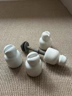 Vintage Porselein Isolators met Metalen Stang, Ophalen