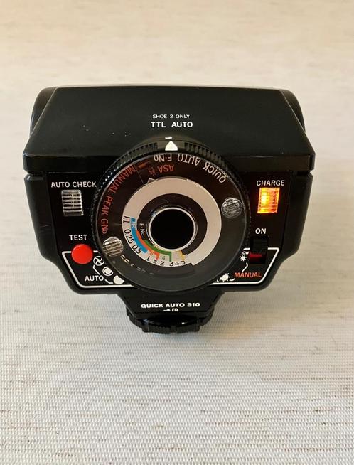 Olympus Quick Auto 310 Flash  (EXC+++), Audio, Tv en Foto, Fotografie | Flitsers, Zo goed als nieuw, Olympus, Ophalen of Verzenden