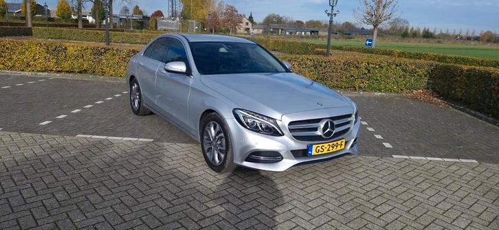 Mercedes-Benz C-Klasse C180 1.6 115KW Aut7 2015 Grijs, Auto's, Mercedes-Benz, Particulier, C-Klasse, ABS, Adaptieve lichten, Adaptive Cruise Control