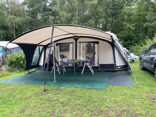 Perfecte zeer complete Unico Milaan 280 te koop, Caravans en Kamperen, Voortenten en Luifels, Zo goed als nieuw, Ophalen