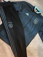 Ajax Trainingspak Retro Adidas - Maat M, Maat 48/50 (M), Zwart, Ophalen of Verzenden, Zo goed als nieuw