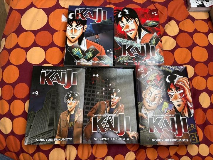 Gambling Apocalypse Kaiji 1 t/m 5, Boeken, Strips | Comics, Nieuw, Meerdere comics, Japan (Manga), Ophalen of Verzenden